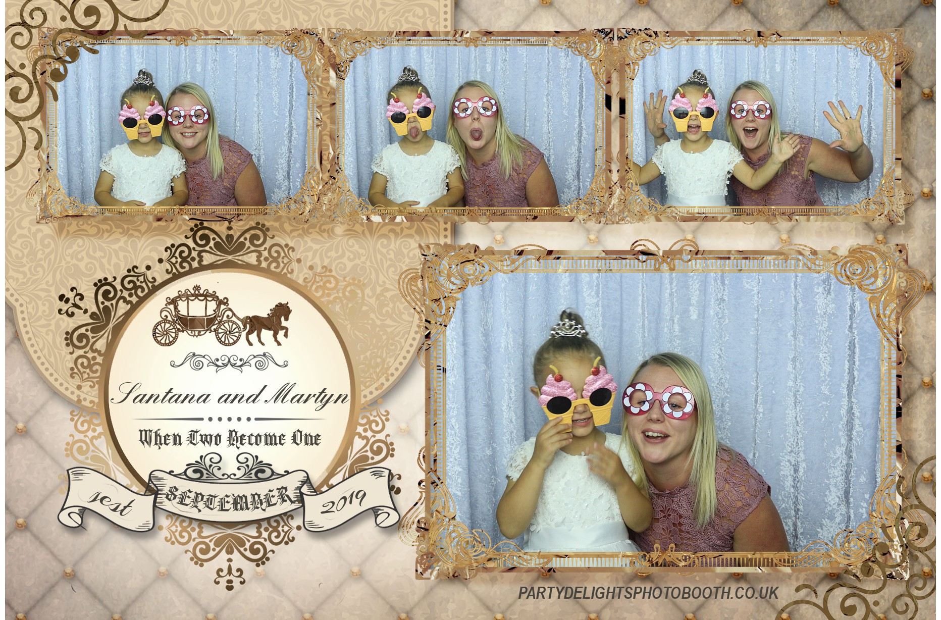 Martyn and Santana’s Wedding - Prints | View more photos from the event at gallery.partydelightsphotobooth.co.uk/u/PartyDelightsPhotoBooth/Martyn-and-Santana’s-Wedding-Prints